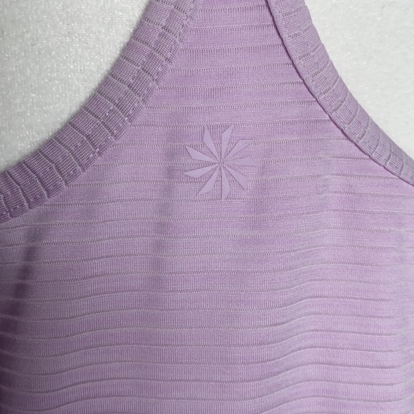 Athleta Lilac Featherlight Razerback Tank Size S - Picture 4 of 5